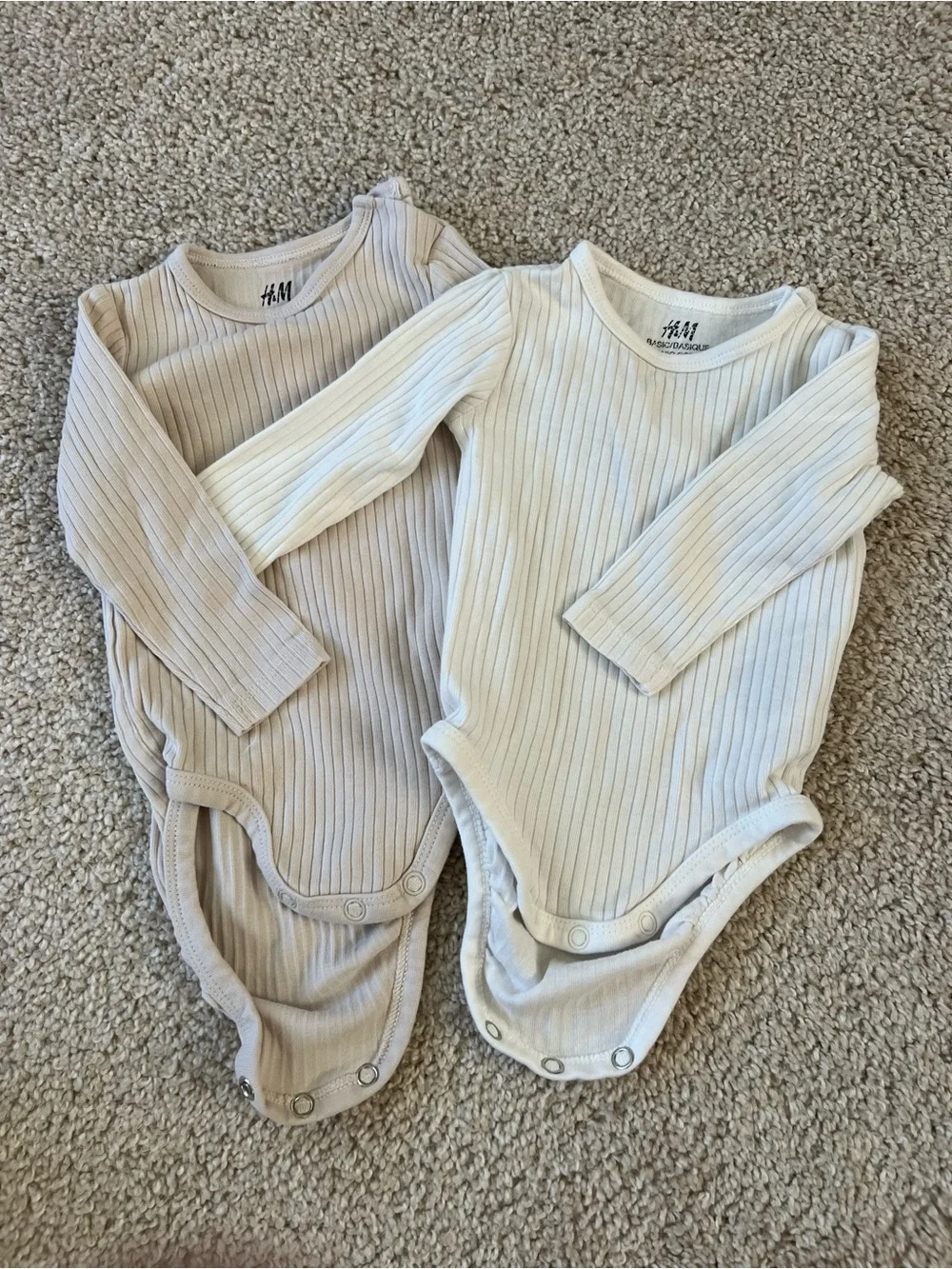 Set of H&M Neutral Bodysuits and Panta